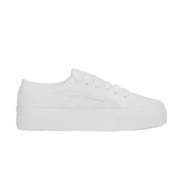 Superga 2740 Flower Sangallo Lifestyle Sneakers Donna Bianco - S2148KW