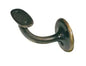 Die-cast support for wooden handrail - bronze