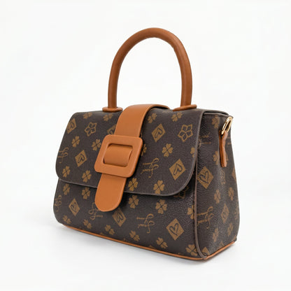 Sweet Years Mini Borsa a Tracolla in Ecopelle con Stampa Floreale