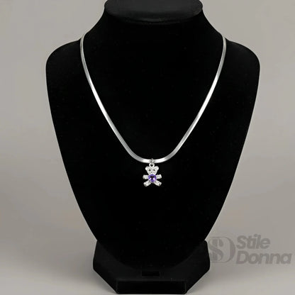 Stile Donna Bags - Sweetheart Collana con Ciondolo Orsetto