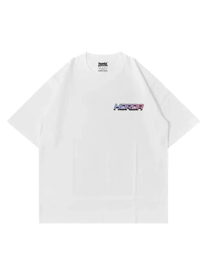 T-Shirt Bianca 220gr Oversize Cotone Made in Italy - La Vie