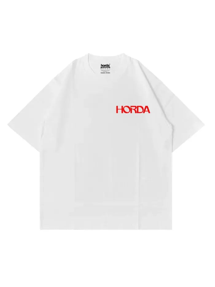 T-Shirt Bianca 220gr Oversize Cotone Made in Italy - Psycho