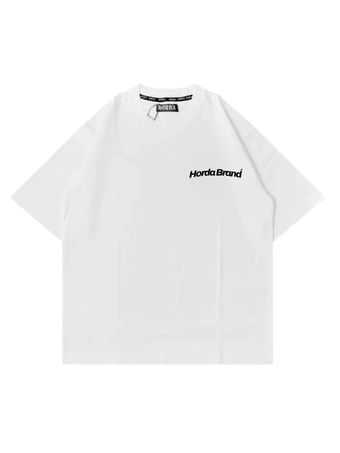 White Boxy Fit T-Shirt 200g Made in Italy