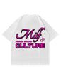 T-Shirt CULTURE 100% Cotone Made in Italy