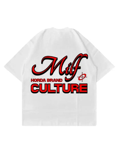 T-Shirt CULTURE 100% Cotone Made in Italy