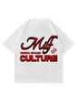 T-Shirt CULTURE 100% Cotone Made in Italy
