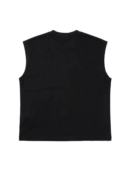 Black T-Shirt 220gr Oversize Cotton Made in Italy No Rules