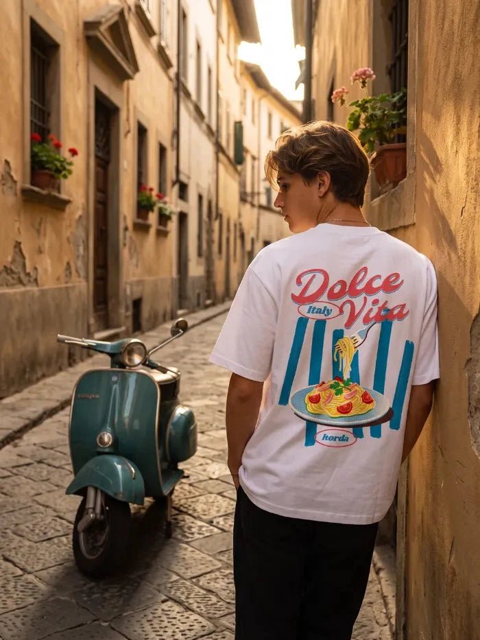 T-shirt Dolce Vita Horda | Boxy Fit 200g Made in Italy