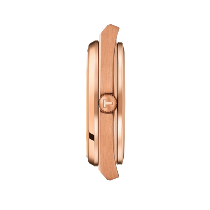 Tissot T137.407.33.041.00 – Automatico Swiss Made, cassa 40mm oro rosa, cinturino intercambiabile