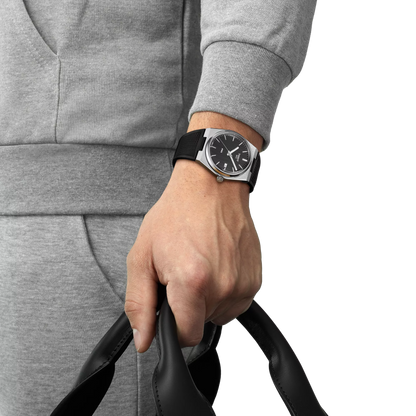 Tissot PRX 40mm Nero Silicone Quarzo – Ref. T137.410.17.051.00