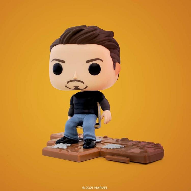 Funko Pop! Marvel Avengers Deluxe Tony Stark (756) Special Edition Bobble-Head
