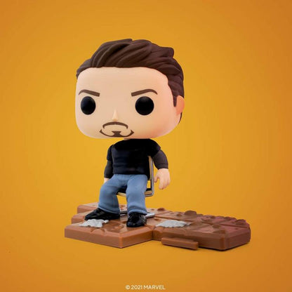 Funko Pop! Marvel Avengers Deluxe Tony Stark (756) Special Edition Bobble-Head