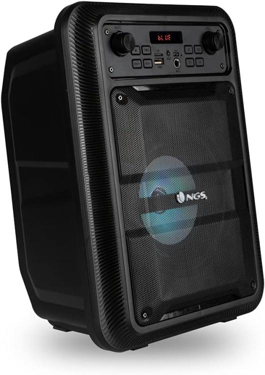 Ngs Speaker Rollerlingo Tragbarer Bluetooth TWS + Mikrofon 20W Schwarz