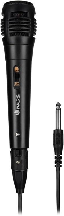 Ngs Speaker Rollerlingo Tragbarer Bluetooth TWS + Mikrofon 20W Schwarz
