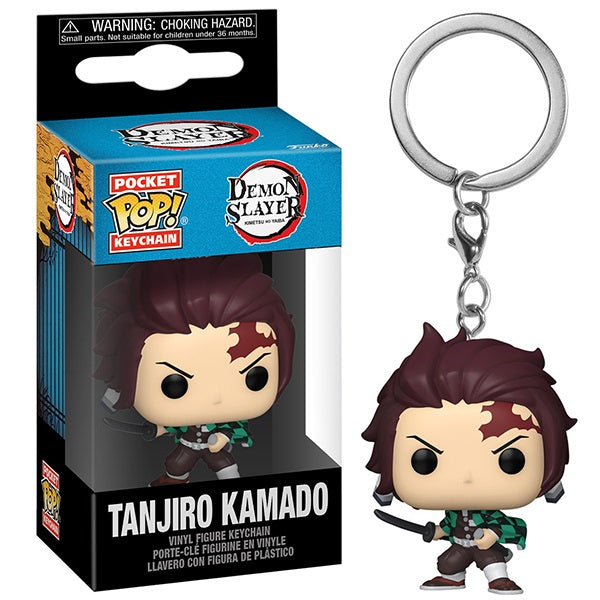 Funko Pop! Schlüsselanhänger – Animation – Demon Slayer (Tanjiro Kamado) Schlüsselanhänger