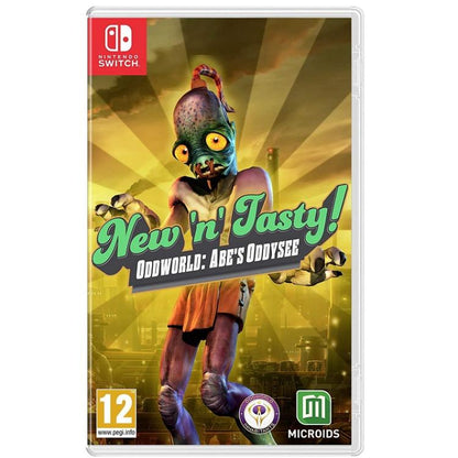 Oddworld New ‘N’ Tasty Nintendo Switch Videospiel Deutsch Spiel EU Versiegelt