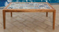 Sorrento Table 201x100x75h in Acacia and Ceramic - Pompeii Decor