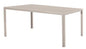 Tenerife Table 156x78x74h Beige Wood Effect with Metal Frame