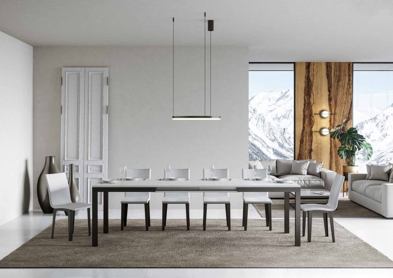 Tavolo Estensibile Everyday Evolution P.90 - Design Multifunzionale e Stile Essenziale