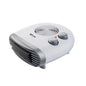 Termozeta Horizontal Fan Heater Adjustable Hot Air 2000W White Tzr12