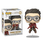 Funko Pop! Harry Potter - (165) Harry Potter W/Broom Quidditch Figure Vinyl 9Cm
