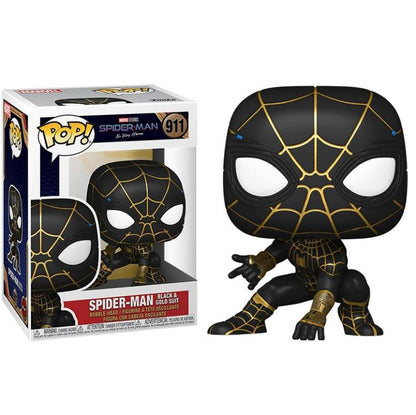 Funko Pop! Marvel Spider-Man No Way Home – (911) Spider-Man Black & Gold Suit