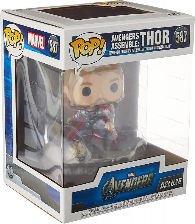 Funko Pop! Marvel Avengers Deluxe Thor (587) Special Edition Wackelkopf