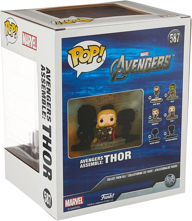Funko Pop! Marvel Avengers Deluxe Thor (587) Special Edition Wackelkopf