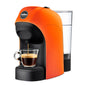 Lavazza A Modo Mio Tiny Orange Coffee Machine with 1450W Nescafe' Capsules