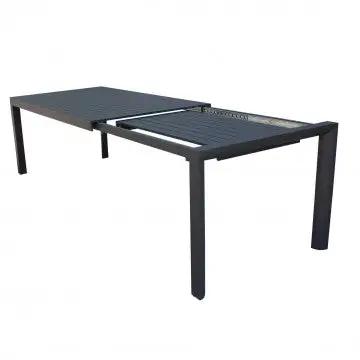 Tavolo Houston allungabile in alluminio  225/300 x 100