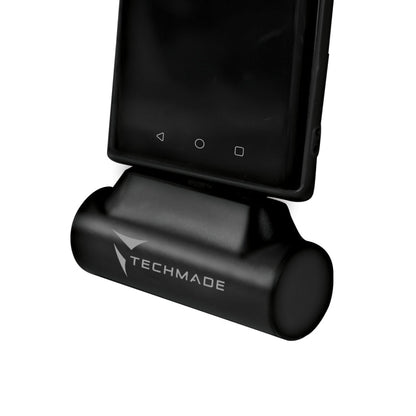 Techmade Power Bank 4500Mah Type Usb-C Powerbank Caricabatteria Portatile +Stand