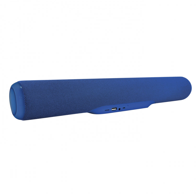 Techmade Soundbar Schwarz 2.1 TV PC Notebook Radio Blau Lautsprecher Speaker Boxen