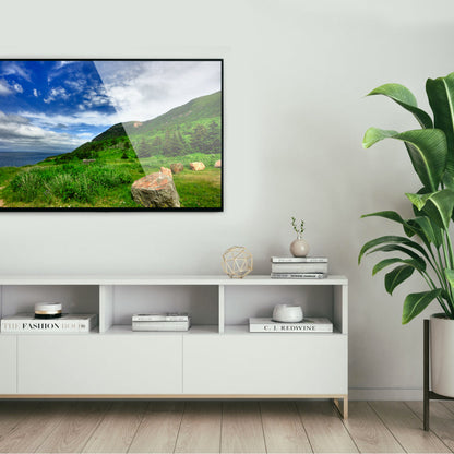 Techmade Staffa Tv Monitor Da 32"42"46"55"60"70" Pollici Supporto Braccio 50Kg