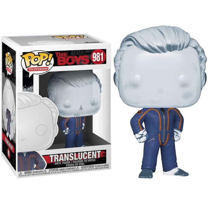Funko Pop The Boys 981 Translucent Vinyl Actionfigur Prime Netflix