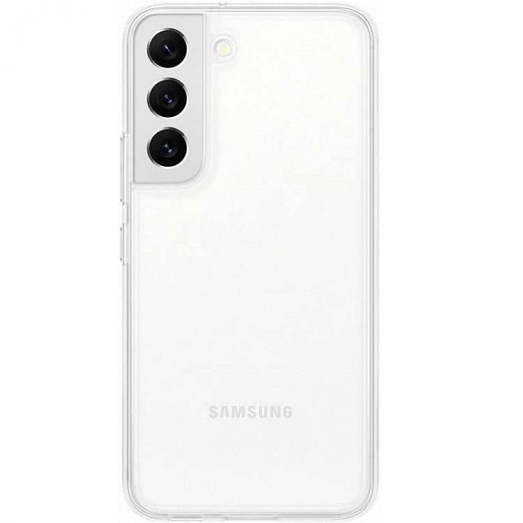 Samsung Silicone Cover Galaxy S22 Handyhülle Transparent Weich Klar
