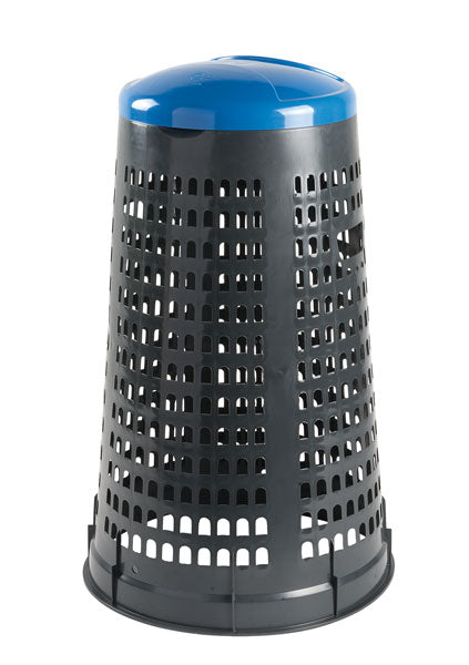Müllsammler-Ständer 110 Liter, leuchtende Farben und stapelbar