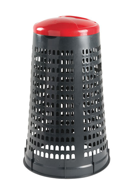 Müllsammler-Ständer 110 Liter, leuchtende Farben und stapelbar