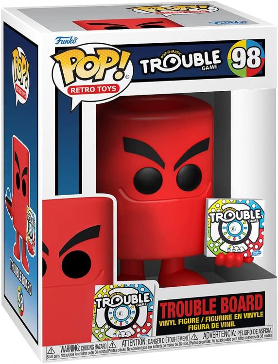 Funko Pop! Retro Toys Pop A Matic Trouble Game – Trouble Board (98) Vinylfigur