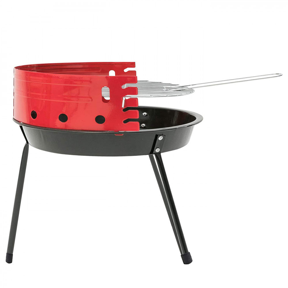 Barbecue da campeggio 23 con altezza di cottura regolabile