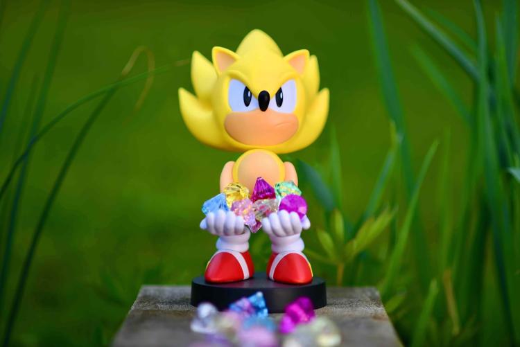 Cable Guys Super Sonic The Hedgehog Figur Smartphone- und Controller-Ladestation