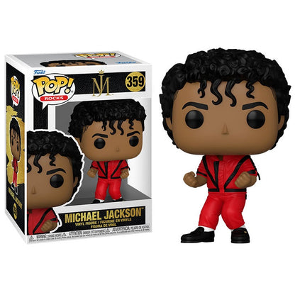 Funko Pop ! Rocks - (359) Michael Jackson (Thriller) Vinyl Figure MJ 9cm