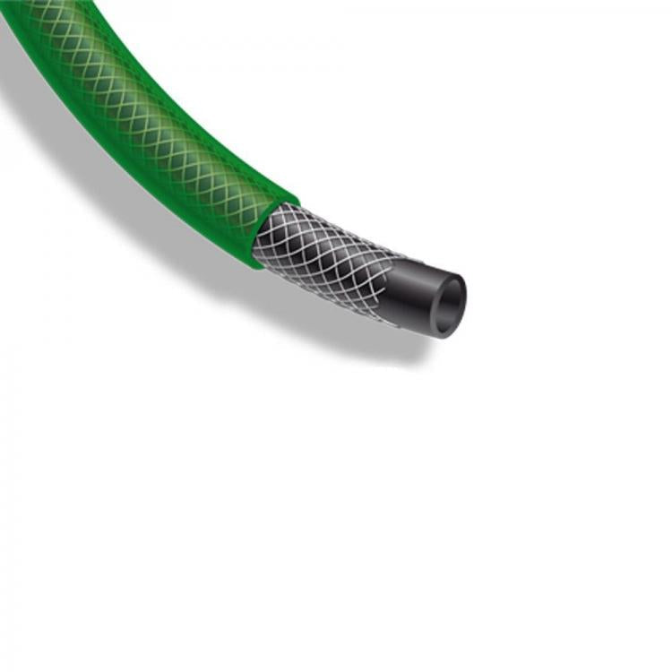 Wasserschlauch Ø 1/2" Gartenbewässerung 3-lagig + Zubehör | 10M