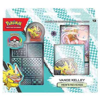 Pokémon Weltmeisterschaftsdeck 2023 (Vance Kelley) Mews Rache Ita
