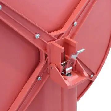 Tavolo Alto Vega ø 60 - In acciaio con trattamento antiruggine