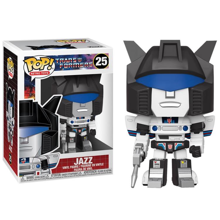 Funko Pop! Retro Toys Transformers – (25) Jazz Figur Vinyl 9cm Neu Roboter