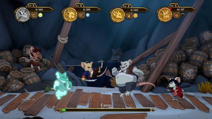 CURSE OF THE SEA RATS PS4 SPIEL NEU VIDEOSPIEL PLAYSTATION 4 BLU-RAY PAL EU IT