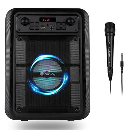Ngs Speaker Rollerlingo Tragbarer Bluetooth TWS + Mikrofon 20W Schwarz