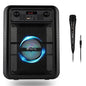 NGS Rollerlingo Portable Bluetooth TWS Speaker + Microphone 20W Black