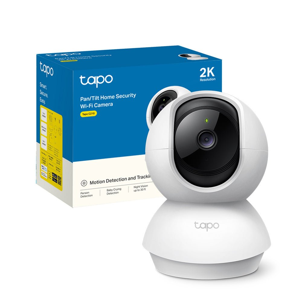 Tapo C210 Telecamera Wi-Fi Interno 2K 3MP, 360° Visuale