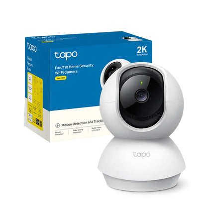 Tapo C210 Telecamera Wi-Fi Interno 2K 3MP, 360° Visuale